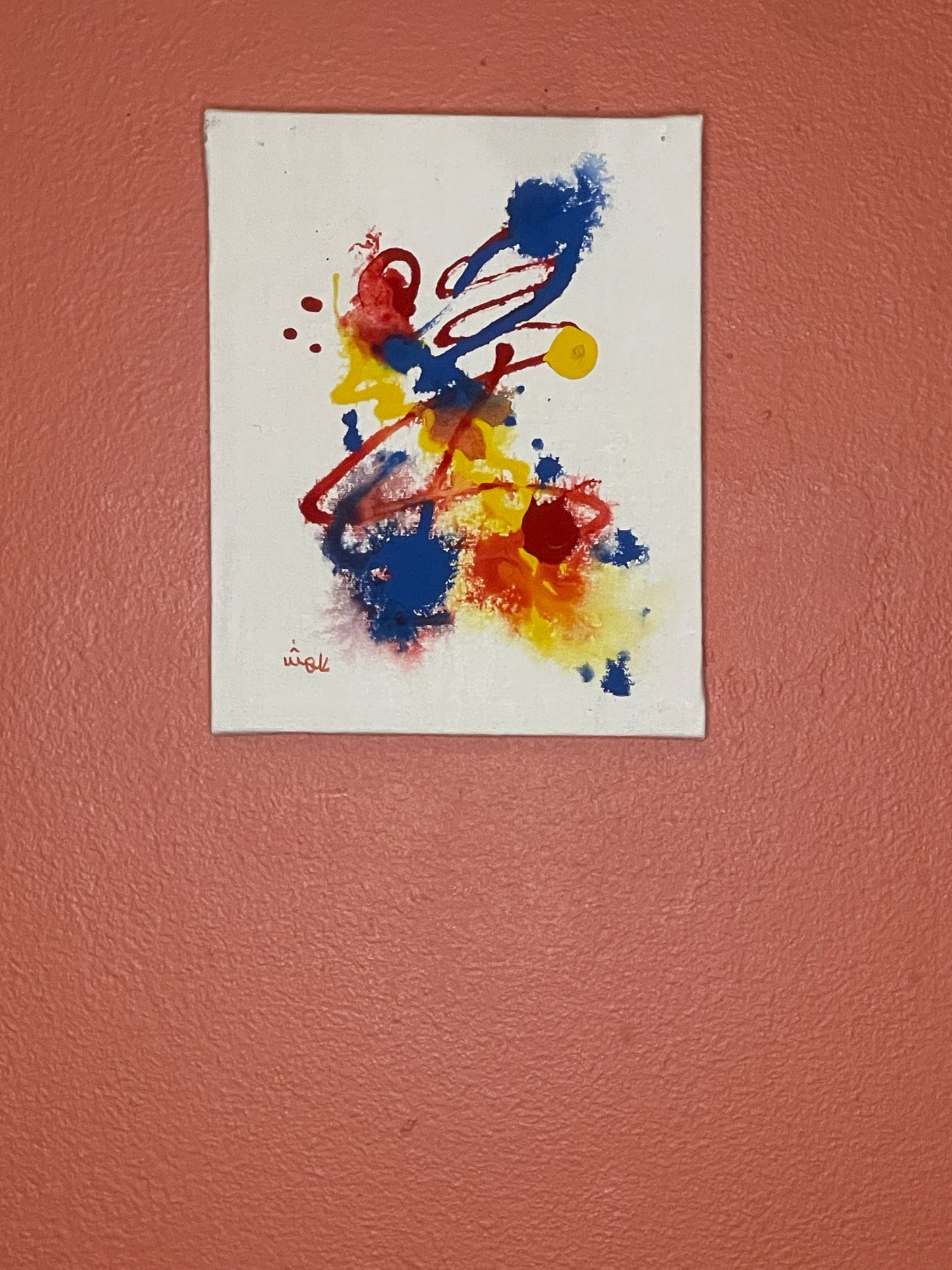 Delicate Touch is:
An Original design by Shahla Rahimi Reynolds. This Canvas Painting is 10” H x 8” W.
The painting’s vibrant colors will bring an elegant touch to its surroundings.