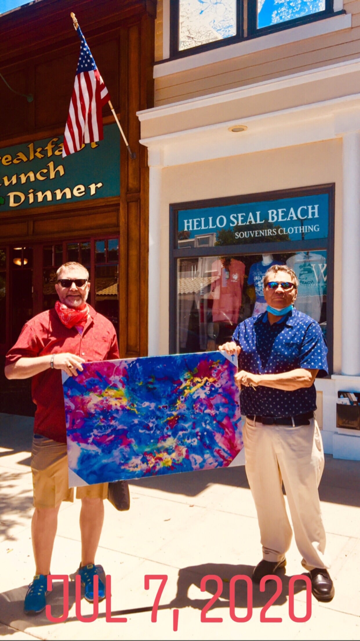 Calm Waters - Sonarta.com.Our daily lives has become so challenging that we need to unwind and find a way relax. After a stressful day, just stare at Calm Waters and then reeeeeelaaaaaax!. The blue colors will bring a soothing effect and create a zen atmosphere in the room. This painting is an original Acrylic on Paper by Shahla Rahimi Reynolds. It is 29" H X 21 1/2" W.