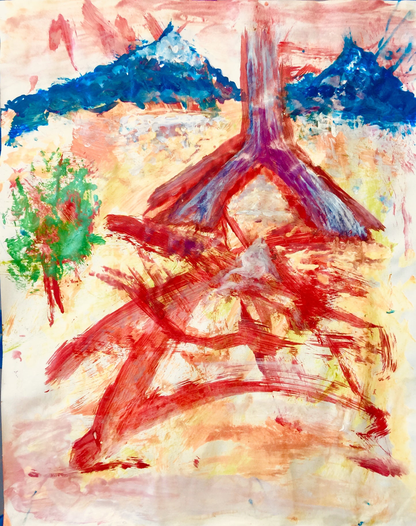 Borje Shahyad - Sonarta.com Borje Shhyad; is a monument located on Azadi Square in Tehran, Iran. designed by Architect, Hossein Amanat, built in 1972. This is an Acrylic on Paper painting by Shahla Rahimi Reynolds It is 24” H. x 19” W .