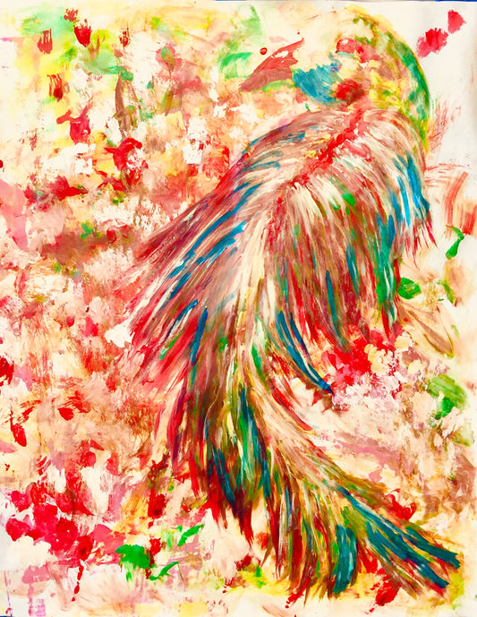 2tea Painting- Sonarta.comMy favorite parrot!2tea Painting | Sonarta.com  is an Acrylic on Paper piece  by Shahla Rahimi Reynolds.It is 24” H X 19” W..The 2tea copies are printed on premium canvas and ready to be hung